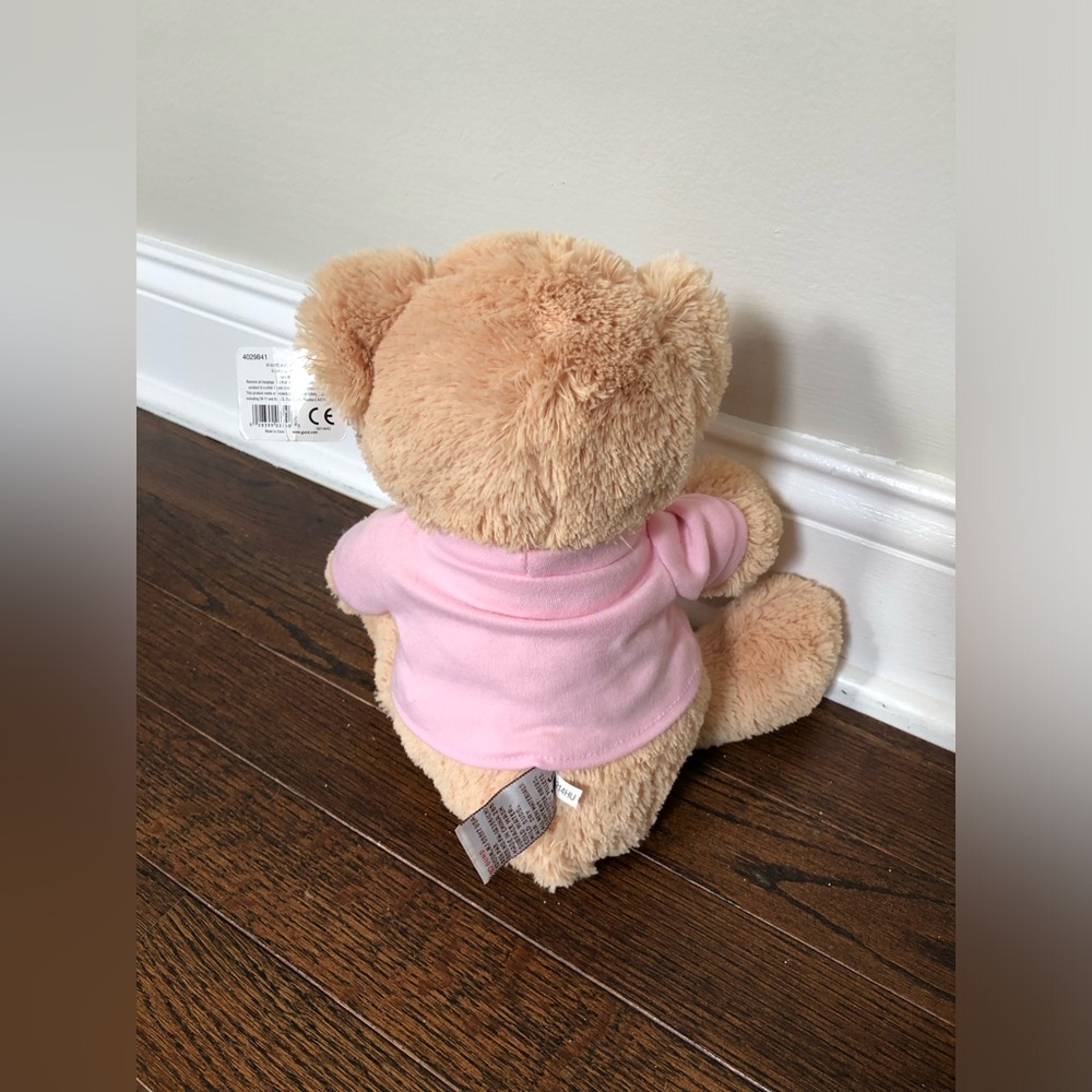 *NWT* GUND Medium Pink/Tan #1 Mom Teddy Bear Stuffed Animal Plush Toy - Picture 2 of 9